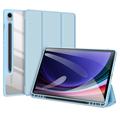 Samsung Galaxy Tab S9 FE Dux Ducis Toby Tri-Fold Älykäs Lompakkokotelo - Vaaleansininen