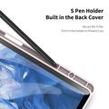 Samsung Galaxy Tab S9 FE+ Dux Ducis Toby Tri-Fold Älykäs Lompakkokotelo - Vaaleanpunainen