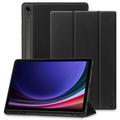 Samsung Galaxy Tab S9/S9 FE/S10 FE/S10 Lite Tech-Protect SmartCase Pen Tri-Fold Folio kotelo - Musta