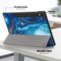 Samsung Galaxy Tab S9 Tri-Fold Sarjan Smart Läppäkotelo - Meren Aalto
