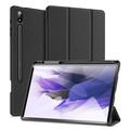Samsung Galaxy Tab S9+ Dux Ducis Domo Tri-Fold Smart Lompakkokotelo - Musta