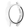 Samsung Galaxy Watch FE Muovikotelo Panssarilasi - 40mm - Valkoinen