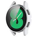 Samsung Galaxy Watch FE Muovikotelo Panssarilasi - 40mm - Hopea