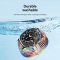 Samsung Galaxy Watch Ultra Dux Ducis Mixture Pro Nylon punottu hihna - 47mm - Sateenkaari