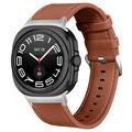 Samsung Galaxy Watch Ultra Nahkahihna Liittimillä - 47mm - Ruskea