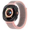 Samsung Galaxy Watch Ultra -Nailonhihna Tarrakiinnityksellä - 47mm - Pinkki
