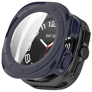 Samsung Galaxy Watch Ultra Muovikotelo Panssarilasi - 47mm - Tummansininen