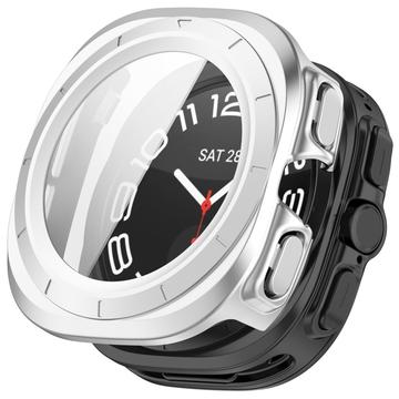 Samsung Galaxy Watch Ultra Muovikotelo Panssarilasi - 47mm - Hopea