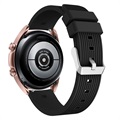 Silikoniranneke Samsung Galaxy Watch 3 - 41mm - Musta