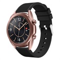 Silikoniranneke Samsung Galaxy Watch 3 - 41mm - Musta