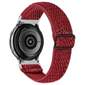 Samsung Galaxy Watch4/Watch4 Classic Neulottu Ranneke - Punainen