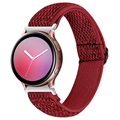 Samsung Galaxy Watch4/Watch4 Classic/Watch5/Watch6 Neulottu Ranneke - Punainen