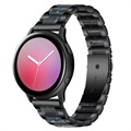 Samsung Galaxy Watch4/Watch4 Classic Ruostumaton Teräsranneke - Tummansininen / Musta