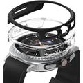 Samsung Galaxy Watch8 Classic Ringke Slim Suojakuori - 46mm - 2 Kpl. - Kirkas & Musta