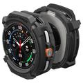 Samsung Galaxy Watch8 Classic Spigen Rugged Armor TPU Kotelo - 46mm - Musta