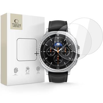 Samsung Galaxy Watch8 Classic Tech-Protect Glass Fit+ Panssarilasi - 46mm - 2 kpl. - Kirkas