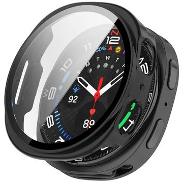 Samsung Galaxy Watch8 Muovikotelo Panssarilasi - 44mm - Musta