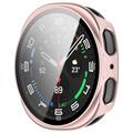 Samsung Galaxy Watch8 Muovikotelo Panssarilasi - 40mm - Pinkki