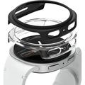 Samsung Galaxy Watch8 Ringke Slim Suojakuori - 44mm - 2 Kpl. - Kirkas & Musta