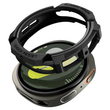 Samsung Galaxy Watch8 Spigen Rugged Armor TPU Kotelo - 44mm - Musta