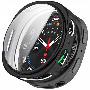 Samsung Galaxy Watch8 Tech-Protect Defense360 kotelo ja näytönsuoja - 44mm - musta