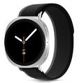 Samsung Galaxy Watch8/Watch8 Classic Tech-Protect Nylon Ranneke - 40/44/46mm - Musta