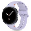 Samsung Galaxy Watch8/Watch8 Classic Tech-Protect Silikoniranneke - 40mm/44mm/46mm - Elegantti violetti