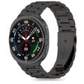 Samsung Galaxy Watch8/Watch8 Classic Tech-Protect ruostumattomasta teräksestä valmistettu hihna - 40/44/46mm - musta