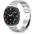 Samsung Galaxy Watch8/Watch8 Classic Tech-Protect ruostumattomasta teräksestä valmistettu hihna - 40/44/46mm - Hopea
