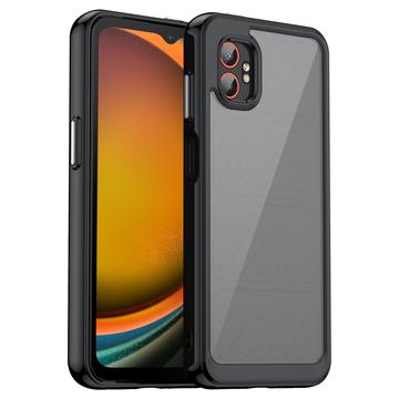 Samsung Galaxy XCover7 Pro Anti-Shock Hybridikotelo - Musta