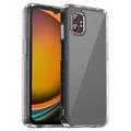 Samsung Galaxy XCover7 Pro Anti-Shock Hybridikotelo - Läpinäkyvä