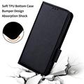 Samsung Galaxy XCover7 Pro Lompakkokotelo Magneettisella Sulkijalla - musta