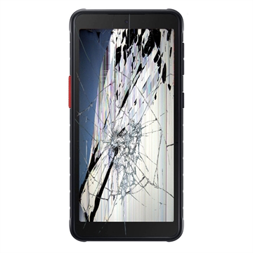 Samsung Galaxy Xcover6 Pro LCD-näytön ja Kosketusnäytön Korjaus - Musta