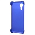 Samsung Galaxy Xcover 5 Kumipäällysteinen Muovikuori - Sininen