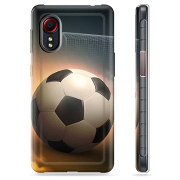 Samsung Galaxy Xcover 5 TPU Suojakuori - Jalkapallo