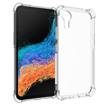 Samsung Galaxy Xcover 7 Iskunkestävä TPU Suojakuori - Läpinäkyvä