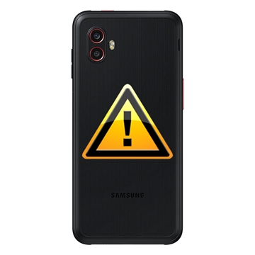 Samsung Galaxy Xcover6 Pro Takakannen Korjaus - Musta