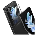 Samsung Galaxy Z Flip5 Imak Panssarilasi - 9H Suojaussetti - Musta Reuna