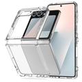 Samsung Galaxy Z Flip6/Flip7 FE Tech-Protect Flexair Hybridikotelo - Läpinäkyvä