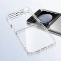 Samsung Galaxy Z Flip6/Flip7 FE Tech-Protect Flexair Hybridikotelo - Läpinäkyvä