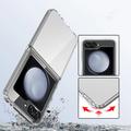 Samsung Galaxy Z Flip6/Flip7 FE Tech-Protect Flexair Hybridikotelo - Läpinäkyvä