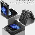 Samsung Galaxy Z Flip6 Hybridikotelo Sormuspidikkeellä - Punainen