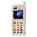 Samsung Galaxy Z Flip6 Retro-pehmokotelo, jossa kirjailtuja valintanäppäimiä