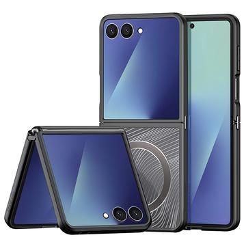 Samsung Galaxy Z Flip7 Dux Ducis Aimo Hybridikotelo - yhteensopiva MagSafen - Musta