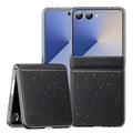 Samsung Galaxy Z Flip7 Dux Ducis Stex Tähtikuvio Kotelo - Musta