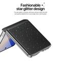 Samsung Galaxy Z Flip7 Dux Ducis Stex Tähtikuvio Kotelo - Musta