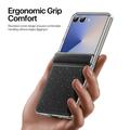 Samsung Galaxy Z Flip7 Dux Ducis Stex Tähtikuvio Kotelo - Musta