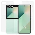 Samsung Galaxy Z Flip7 FE Full Cover Suojaussetti - Kirkas