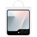 Samsung Galaxy Z Flip7 FE Silikonikotelo Renkaalla EF-PF741TWEGWW - Valkoinen