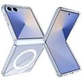 Samsung Galaxy Z Flip7 Hybridikotelo - MagSafe-yhteensopiva - Läpinäkyvä